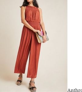 Anthropologie dRA Polka Potter Jumpsuit  M